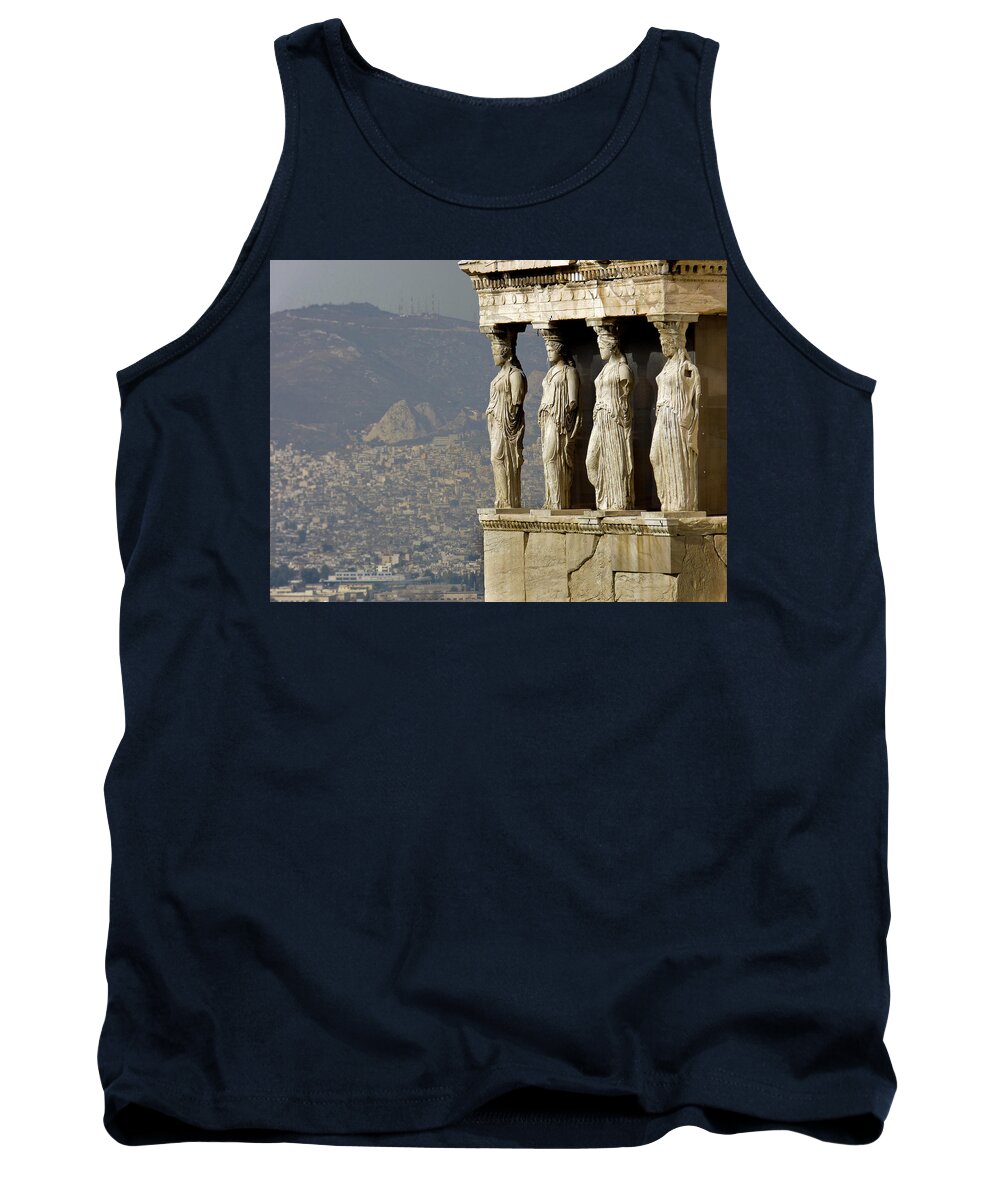 Guardians Tank Top featuring the photograph The Guardians by Lucinda Walter