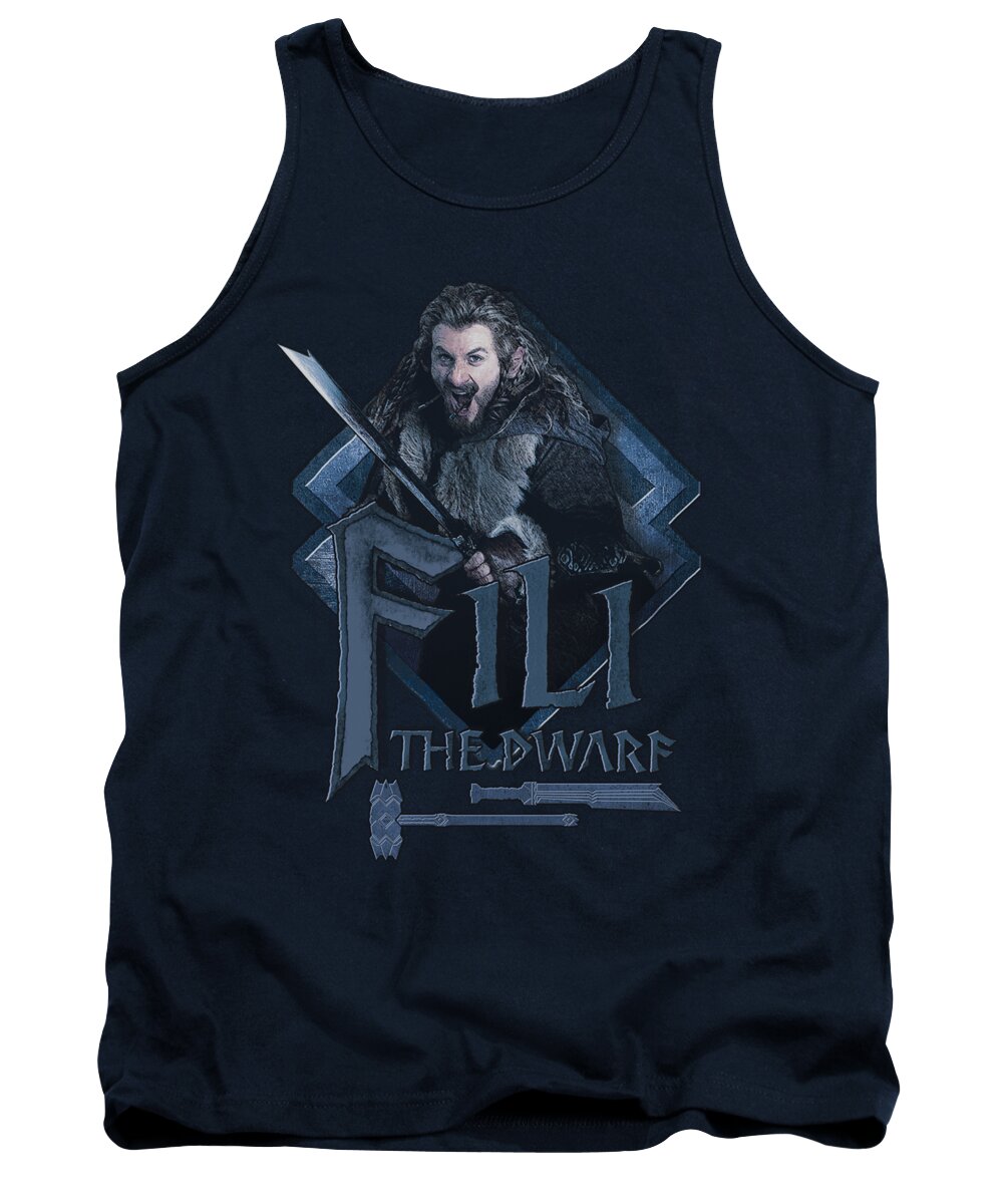 The Hobbit Tank Top featuring the digital art The Hobbit - Fili by Brand A