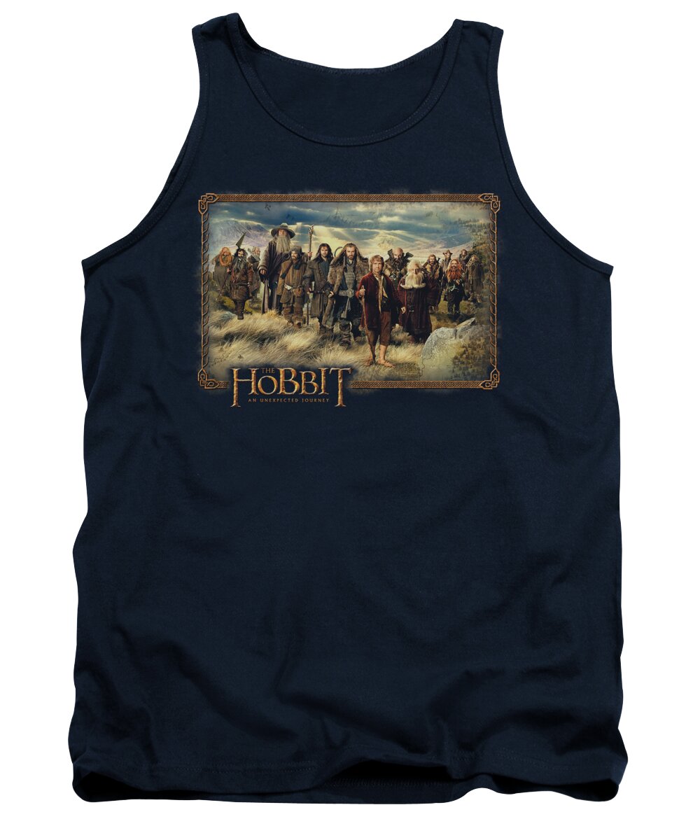 The Hobbit Tank Top featuring the digital art The Hobbit - Hobbit And Company by Brand A