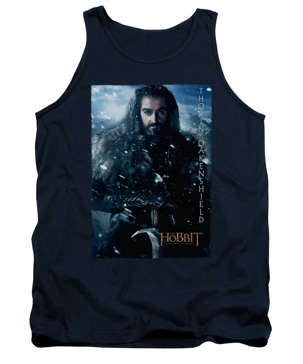 The Hobbit Tank Top featuring the digital art The Hobbit - Thorin Poster by Brand A