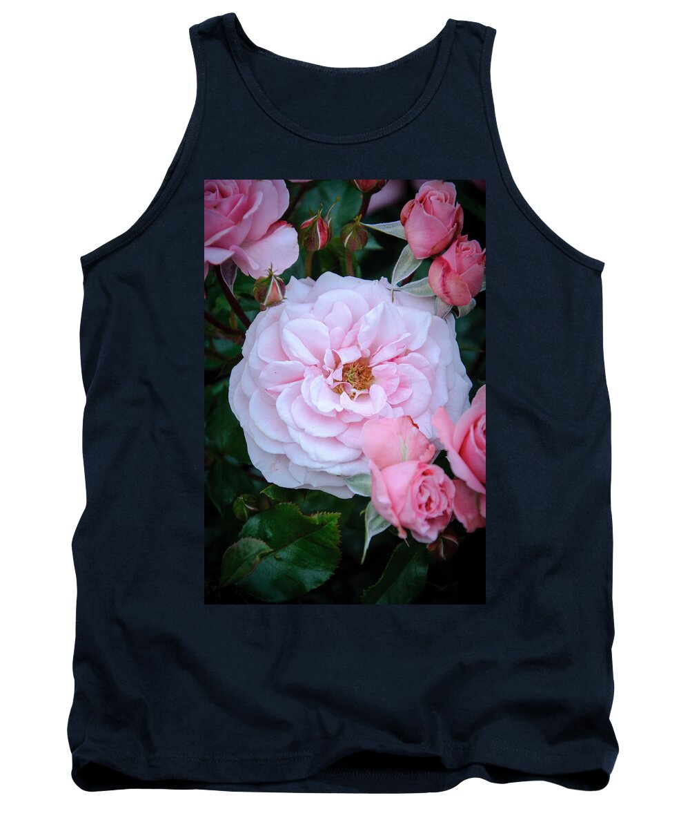 Rose Tank Top featuring the photograph Thinking Of You by Roxy Hurtubise
