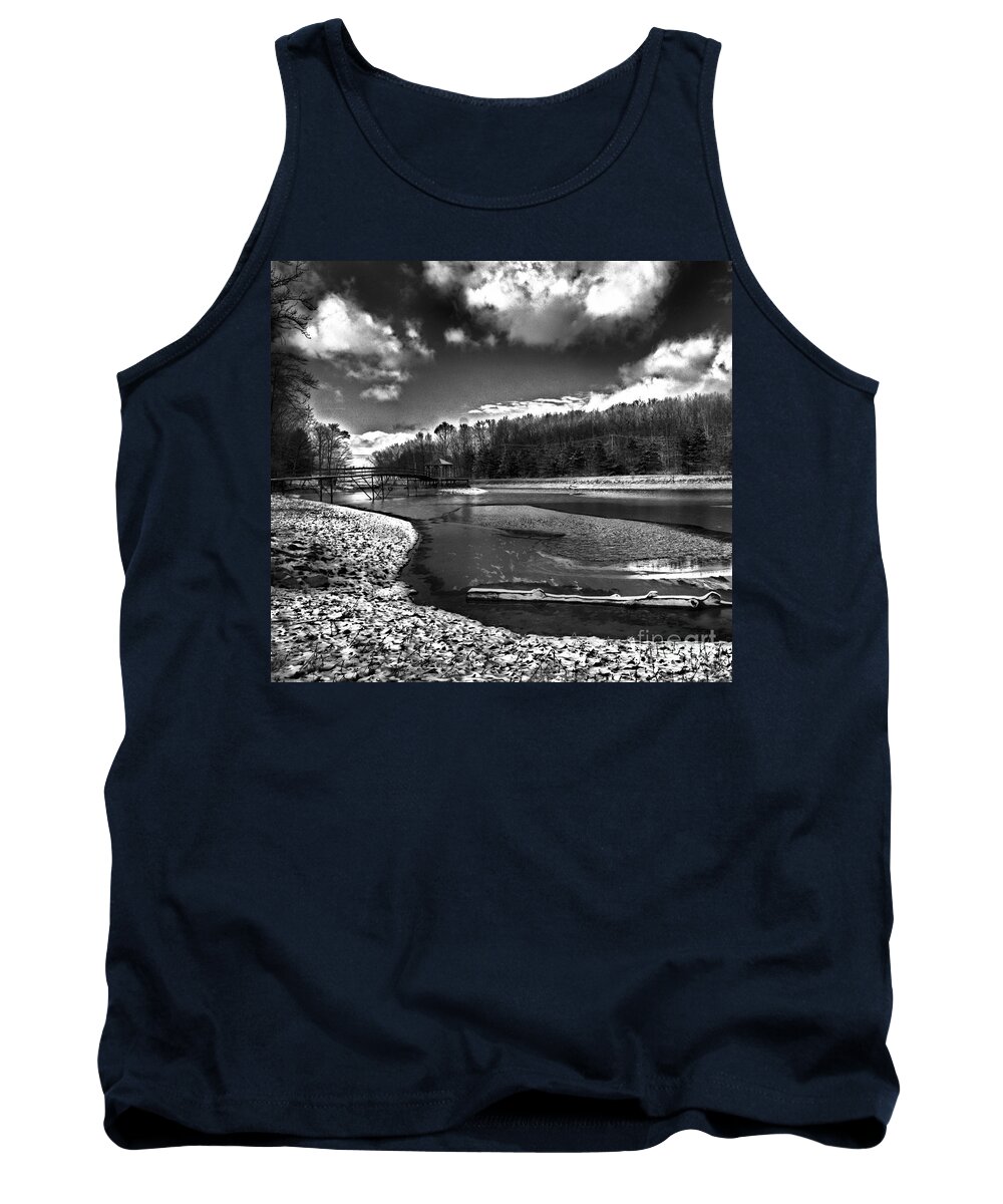 Landscapes Tank Top featuring the photograph To Grand Mother's House by Robert McCubbin