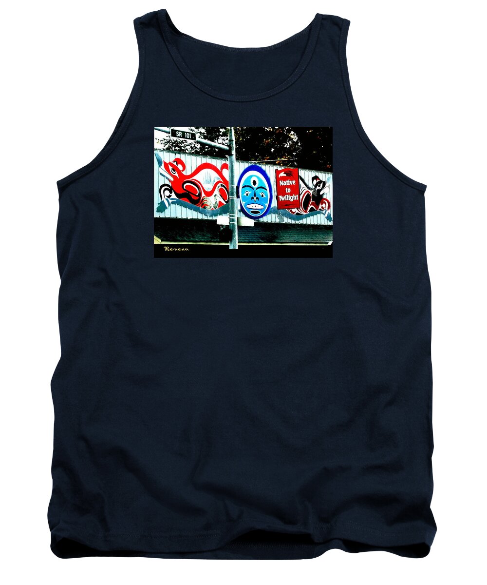 Twilight Tank Top featuring the photograph Twilight in Forks WA 6 by A L Sadie Reneau
