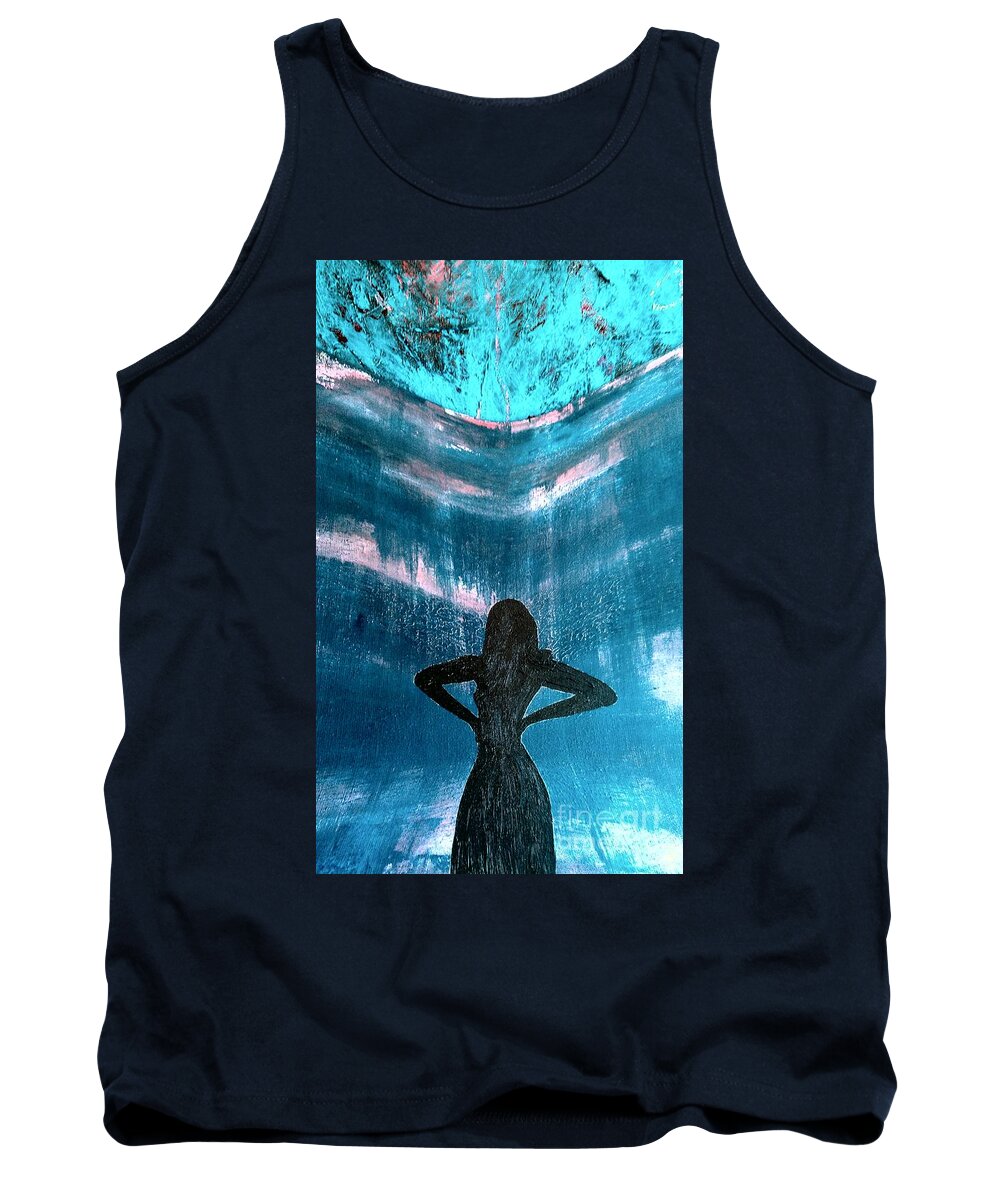 Unlimited Tank Top featuring the painting Unlimited by Jacqueline McReynolds