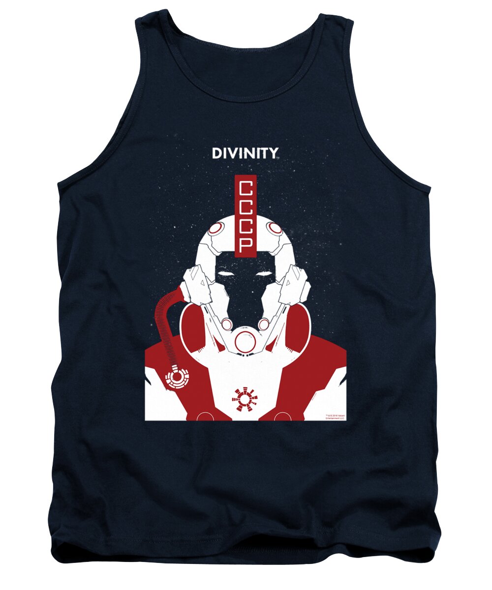  Tank Top featuring the digital art Valiant - Divinity Helmet by Brand A