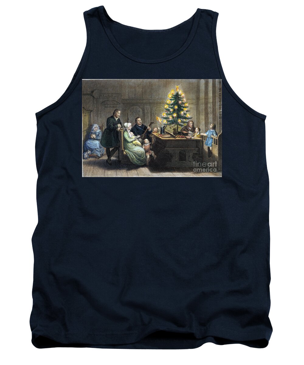 1536 Tank Top featuring the photograph Martin Luther (1483-1546) by Granger