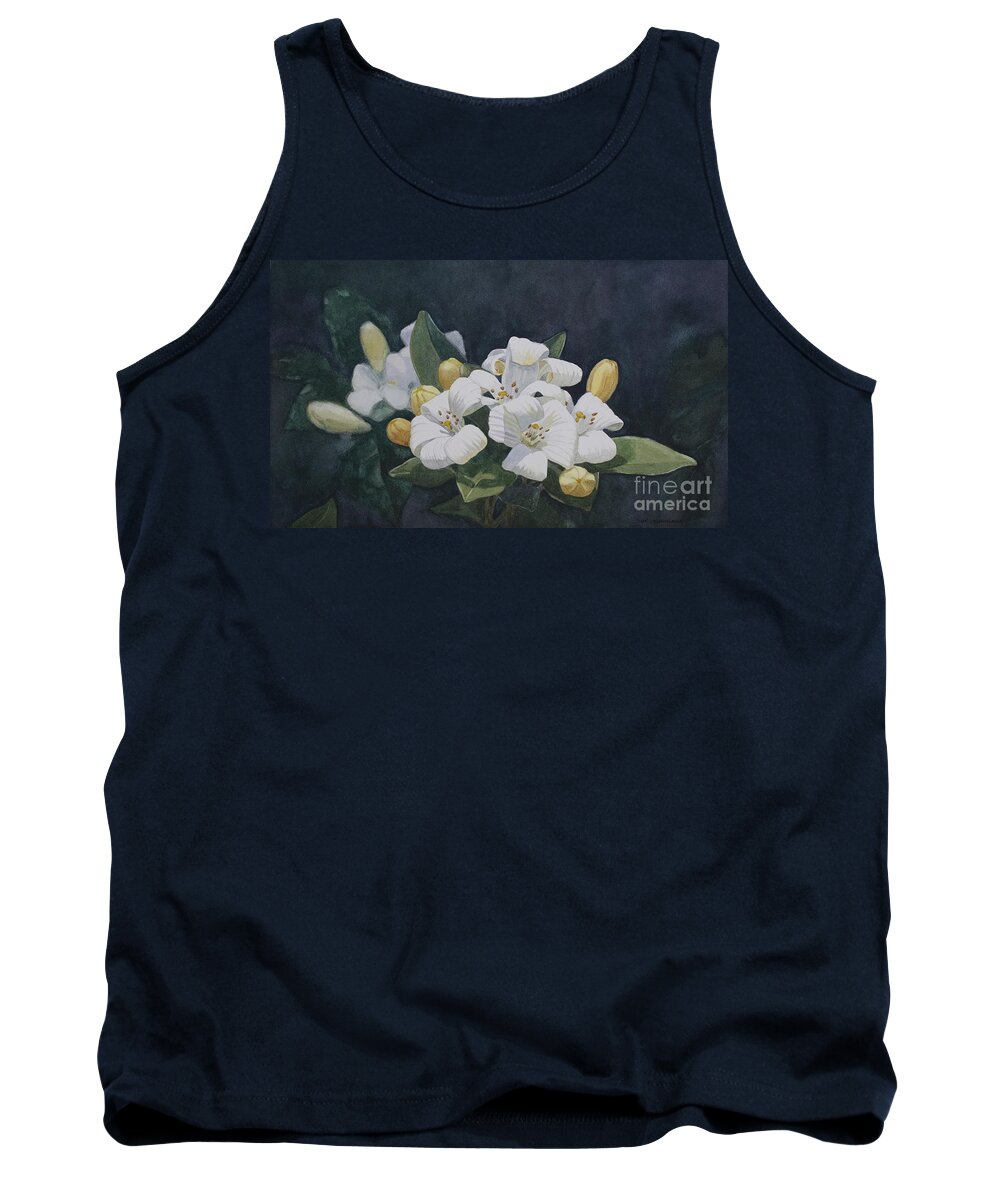 Jan Lawnikanis Tank Top featuring the painting Purity by Jan Lawnikanis