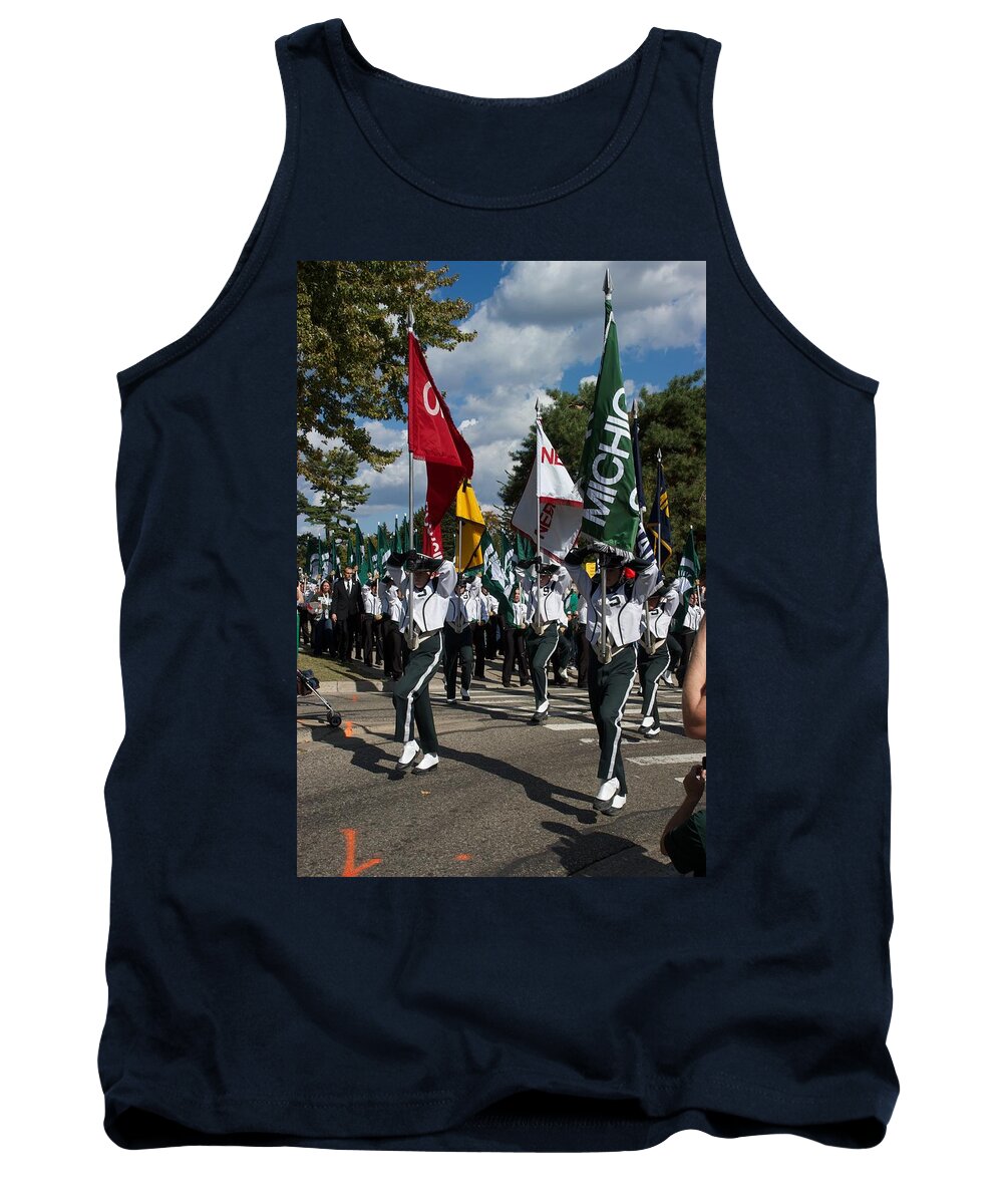 Band Tank Top featuring the photograph To the Field by Joseph Yarbrough
