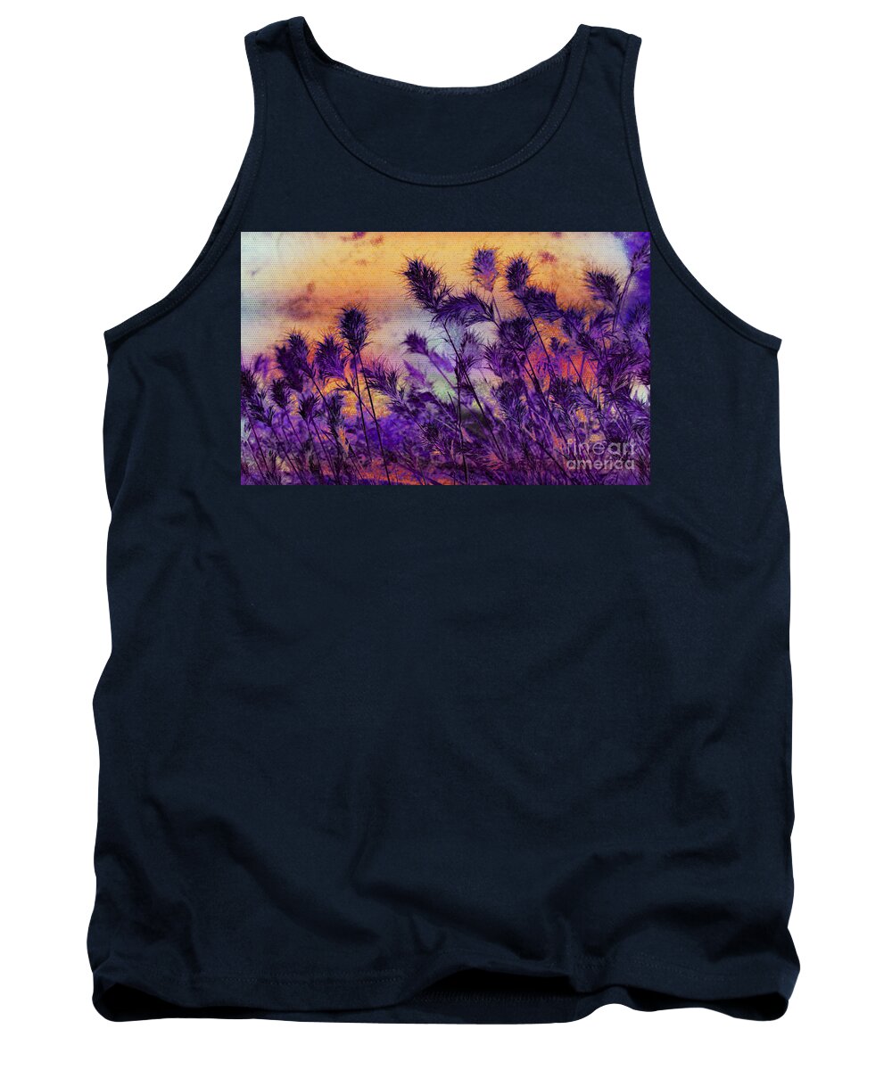 Weeds Tank Top featuring the photograph Weeds by Julie Lueders 