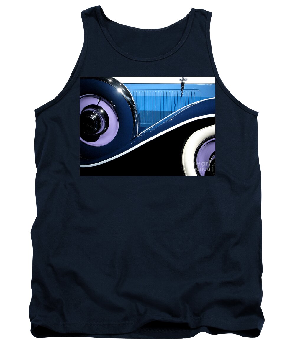 Cars Tank Top featuring the photograph You Drive Me Wild by Ellen Cotton