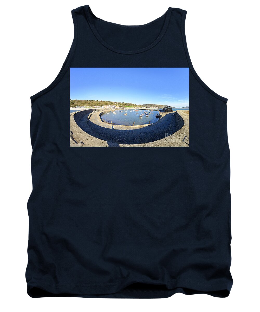 Harbour Tank Top featuring the photograph Harbour #1 by Andy Thompson