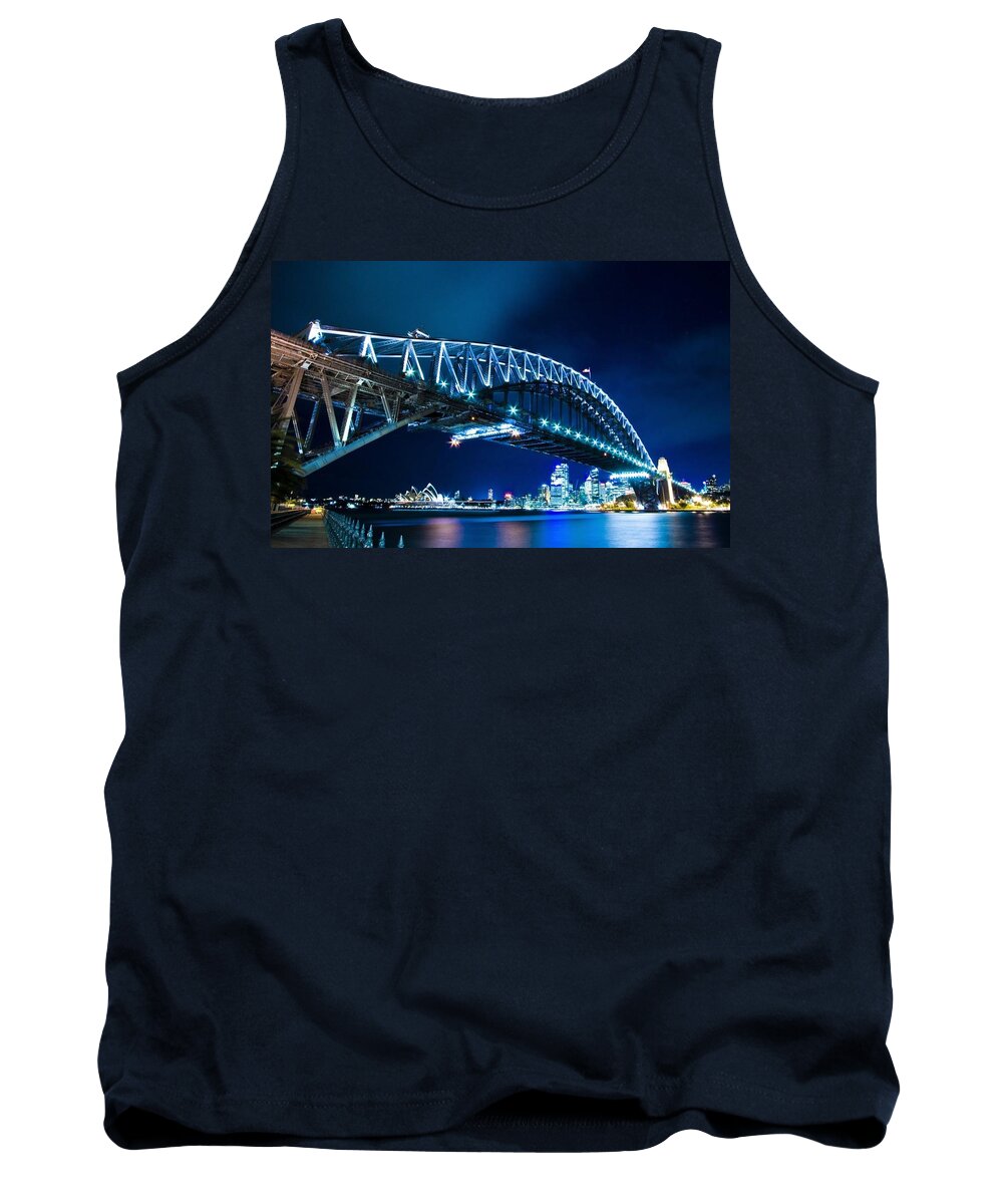 Sydney Harbour Bridge Tank Top featuring the photograph Sydney Harbour Bridge #1 by Jackie Russo