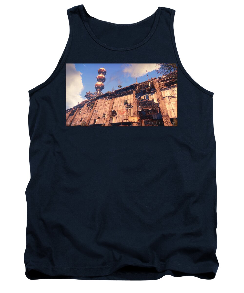 Destiny Tank Top featuring the digital art Destiny #4 by Super Lovely