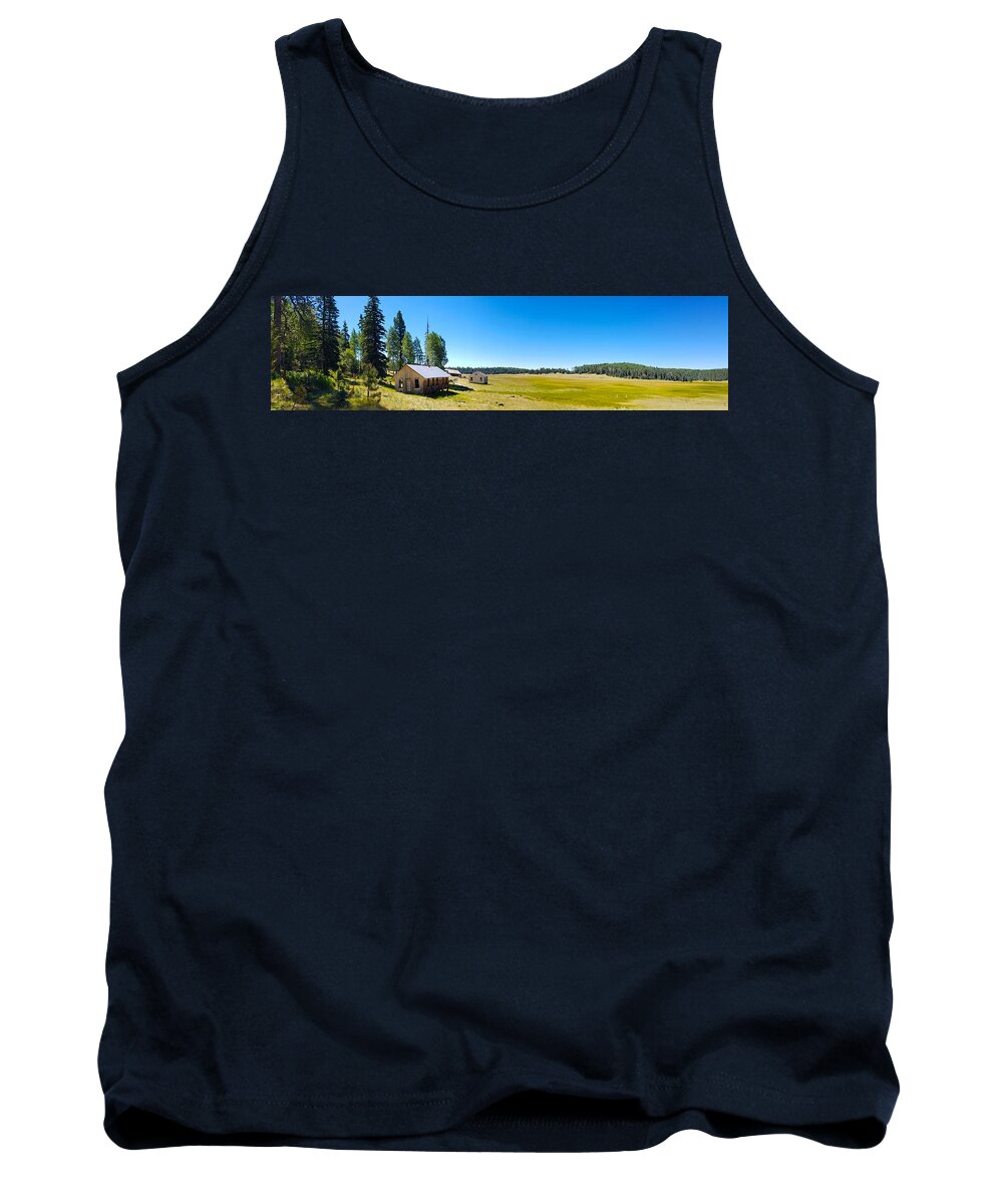Arizona Tank Top featuring the photograph Abandoned in Meadow by Richard Gehlbach