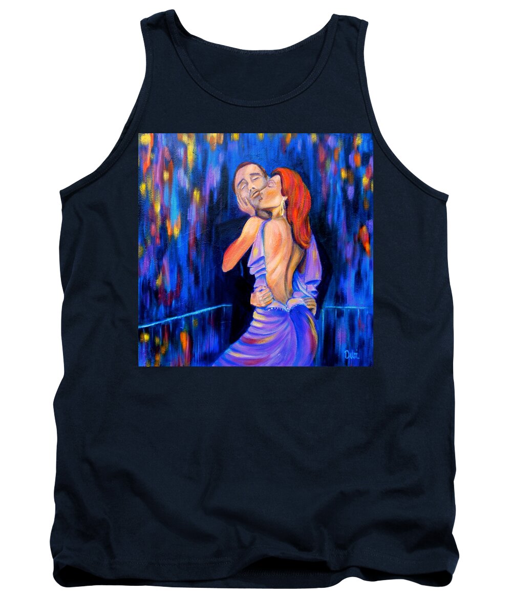 After Party Canvas Prints Tank Top featuring the painting After Party by Debi Starr