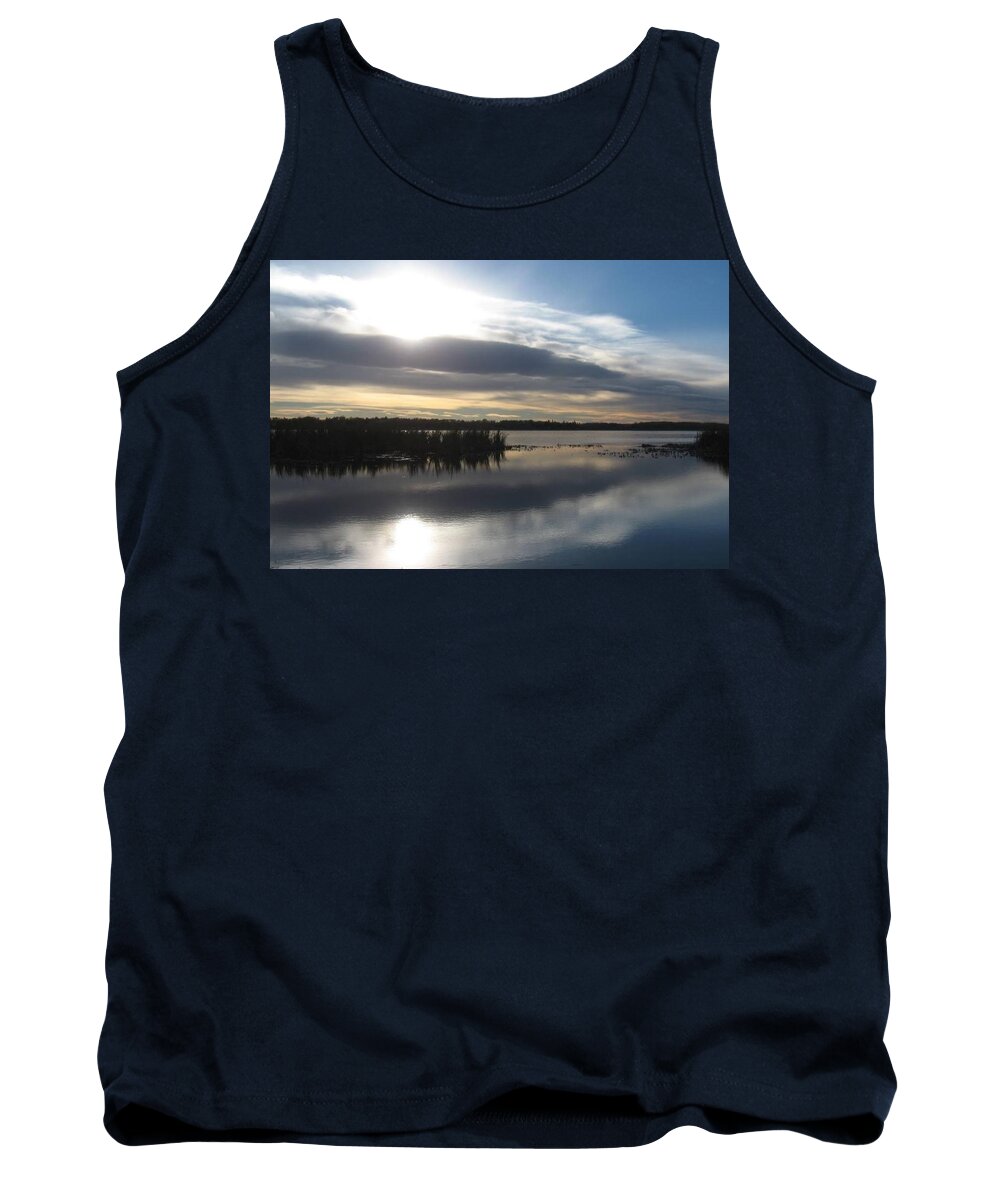 Landscape Tank Top featuring the photograph Afternoon Walk by Kathleen Voort