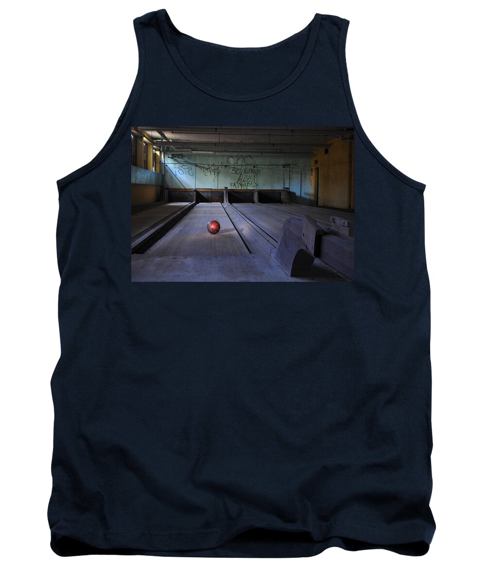 Abandoned Tank Top featuring the photograph All Alone by Luke Moore
