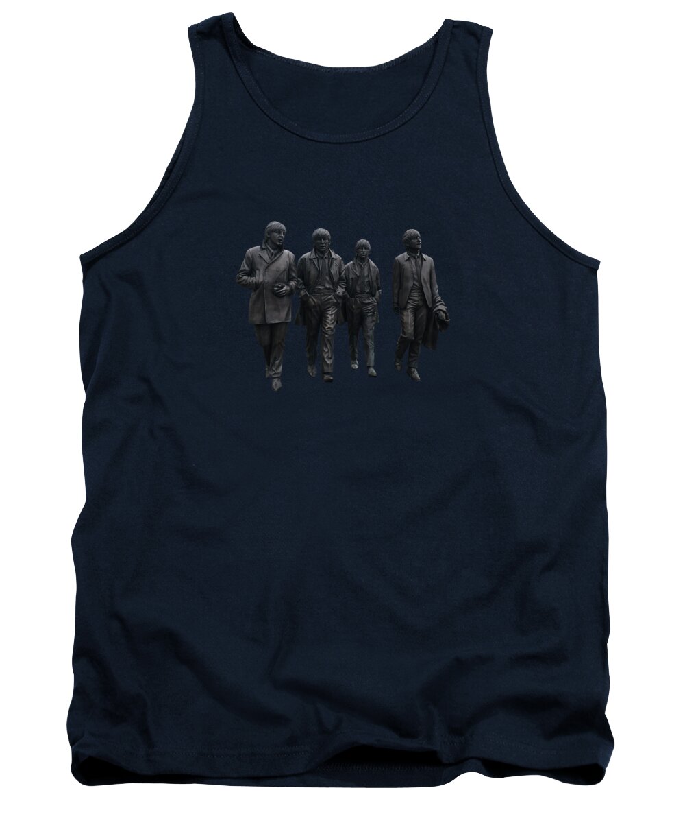 Beatles Tank Top featuring the photograph Beatles Remembered by Movie Poster Prints