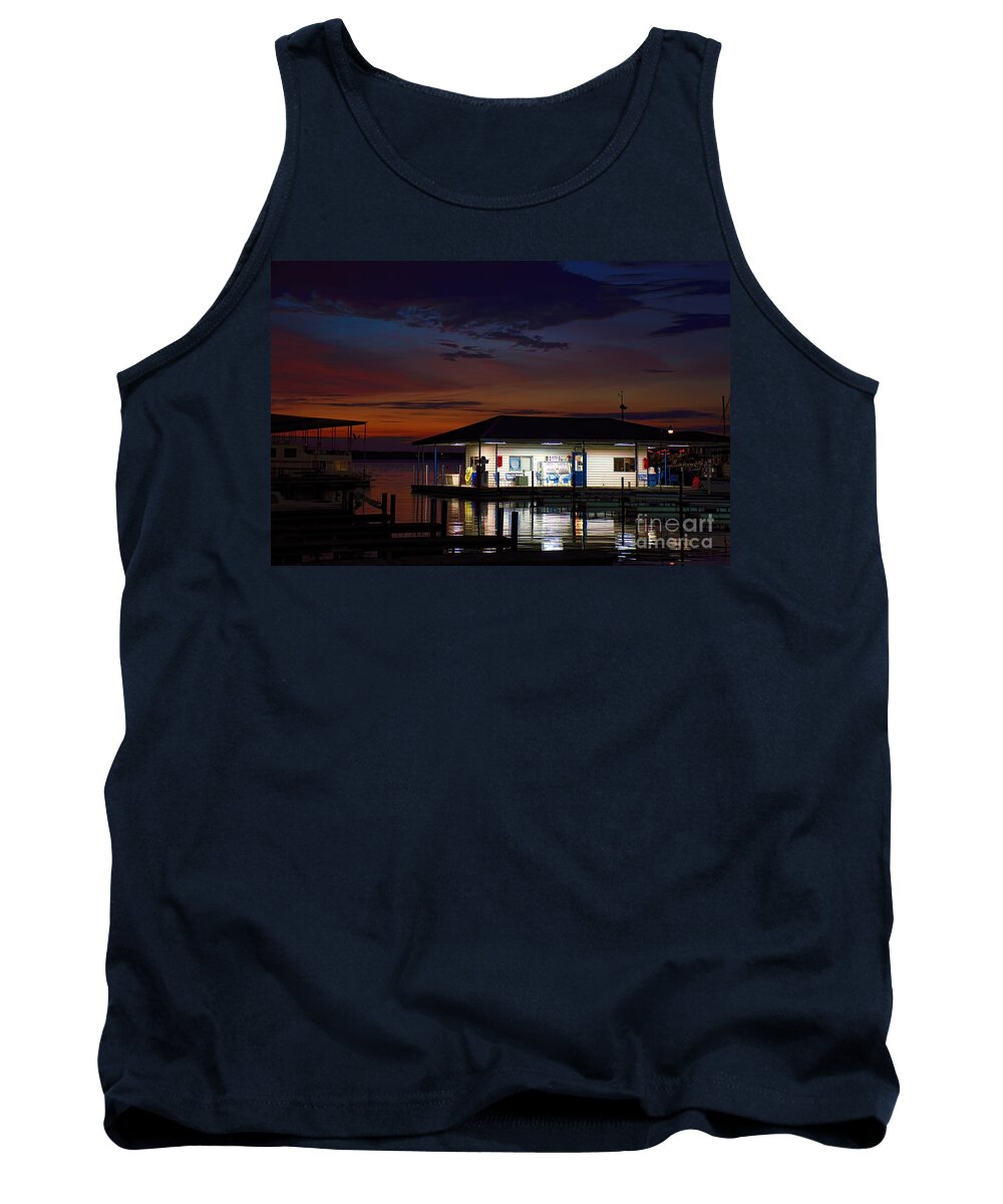 Sunrise Tank Top featuring the photograph Before Sunrise by Diana Mary Sharpton