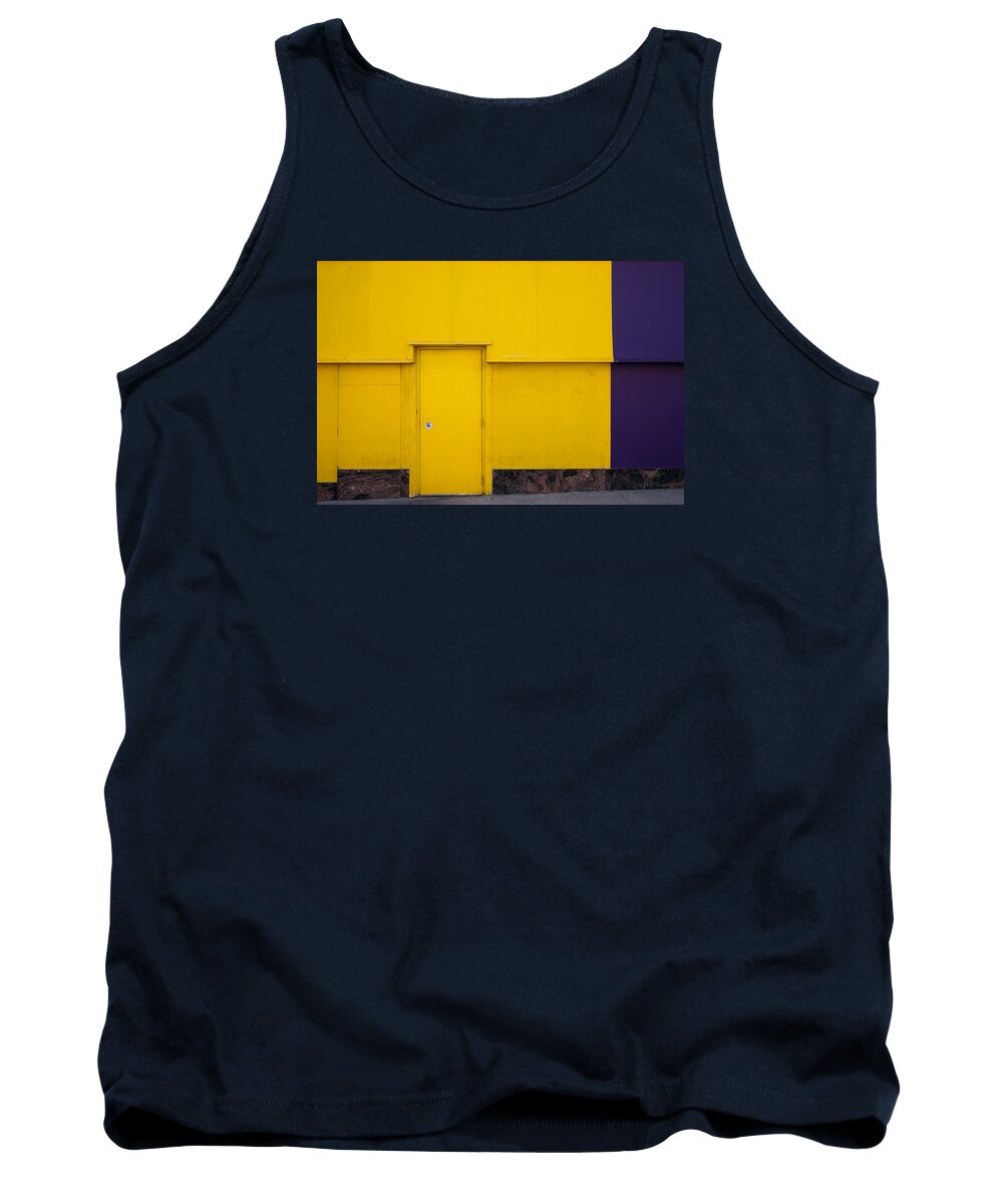 Architecture Tank Top featuring the photograph Contrasts in Color by Monte Stevens