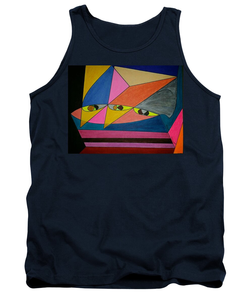  Tank Top featuring the painting Dream 299 by S S-ray