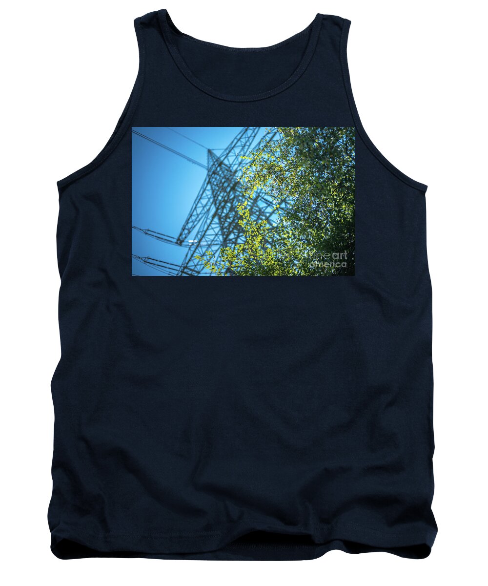 Stream Tank Top featuring the photograph Energy by Juergen Klust