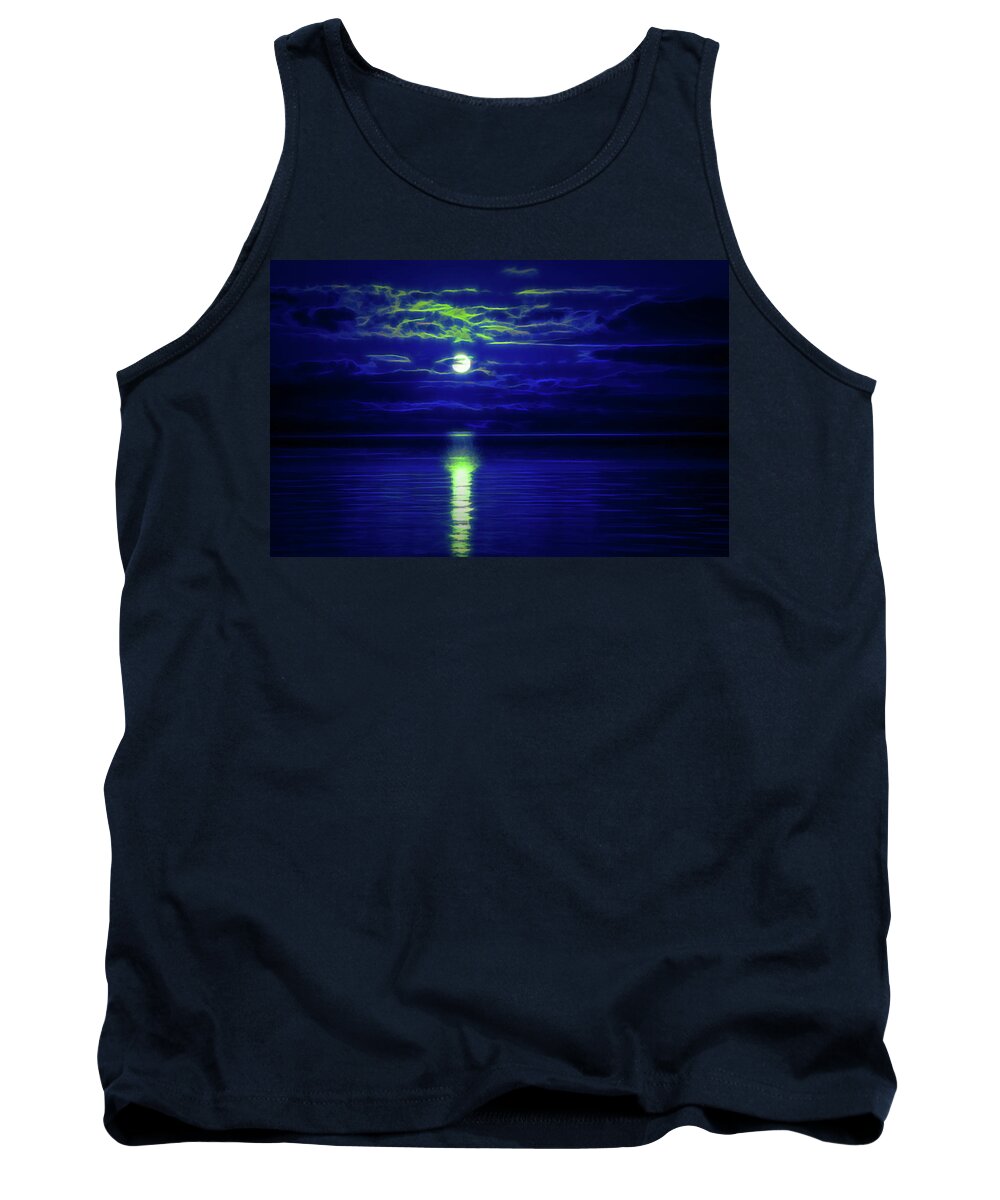 Sunset Tank Top featuring the photograph Glow in the Dark Amazing Sunset by Aimee L Maher ALM GALLERY