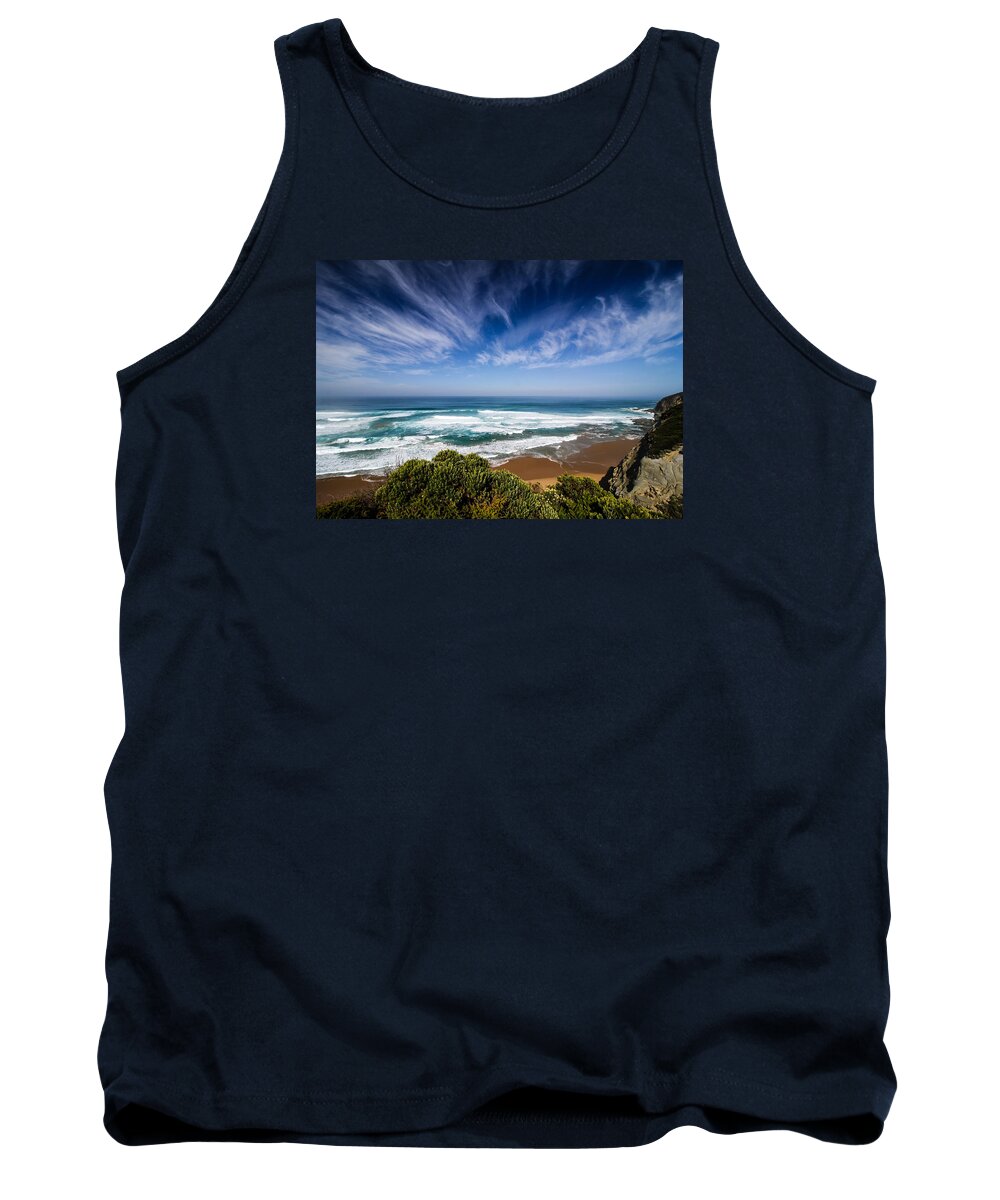 Beach Tank Top featuring the photograph Great Ocean Road by Mik Rowlands