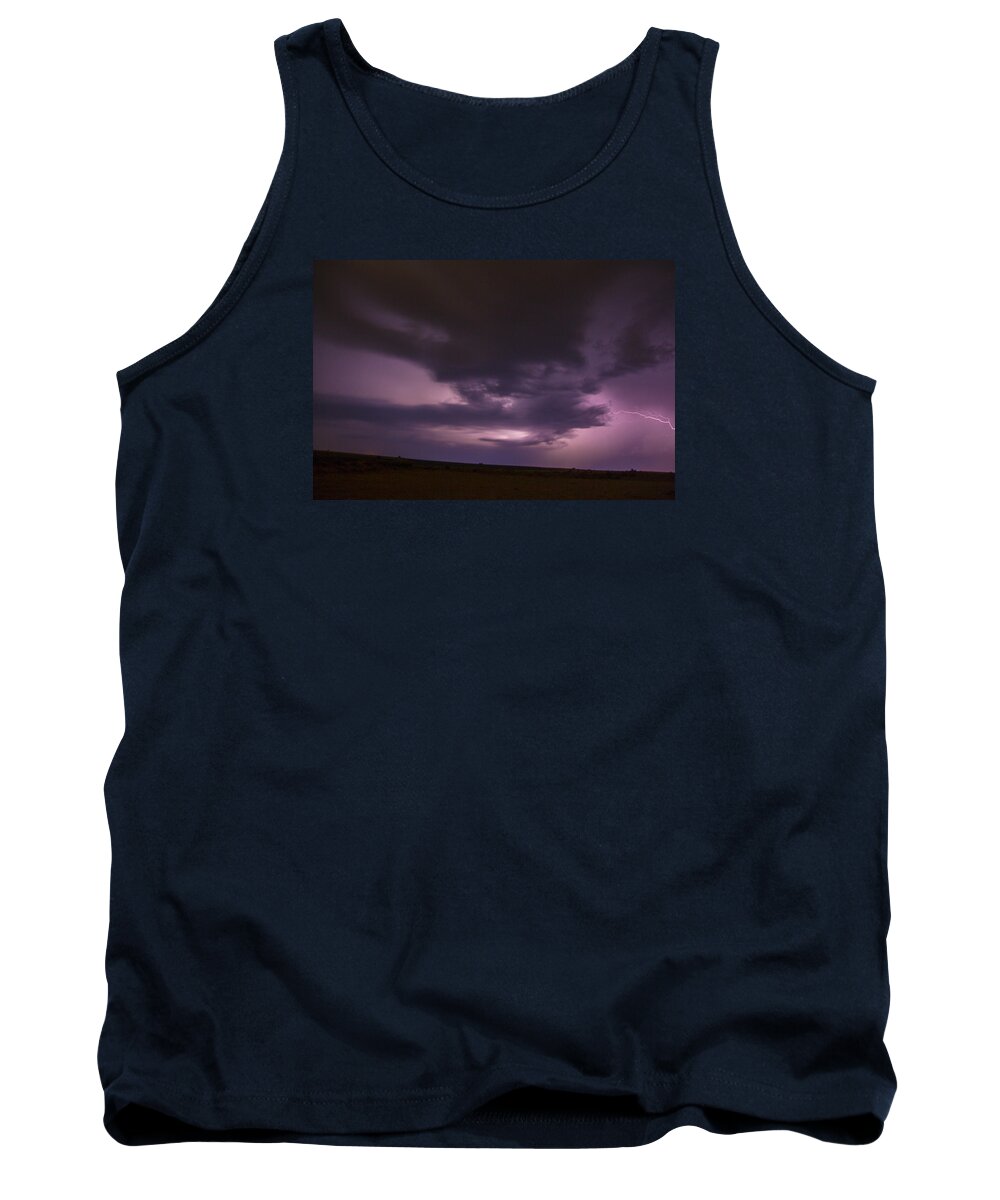 Nebraskasc Tank Top featuring the photograph Late July Storm Chasing 028 by NebraskaSC