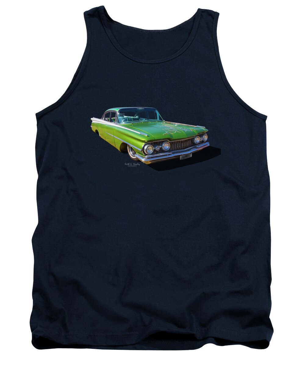 Car Tank Top featuring the photograph Low Down Olds by Keith Hawley