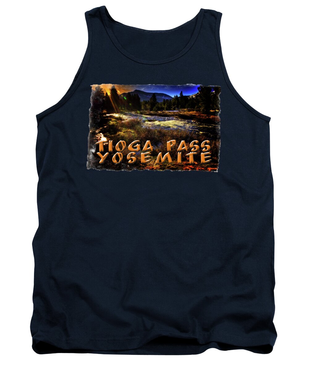 California Tank Top featuring the photograph Mine Creek between Lakes Ellery and Tioga by Roger Passman