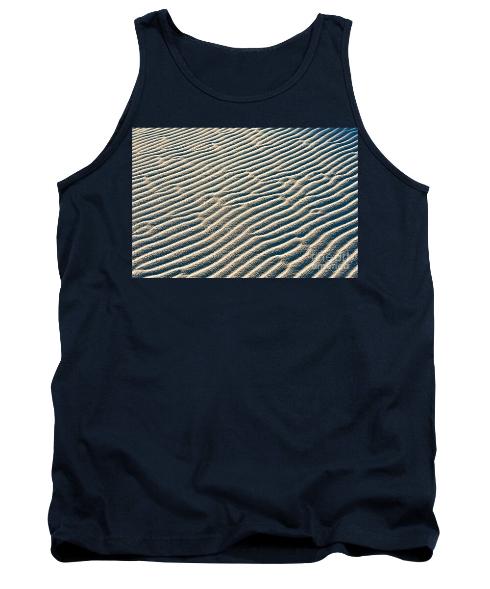 2011va Tank Top featuring the photograph New Mexico Sand Patterns by Bill Brennan - Printscapes