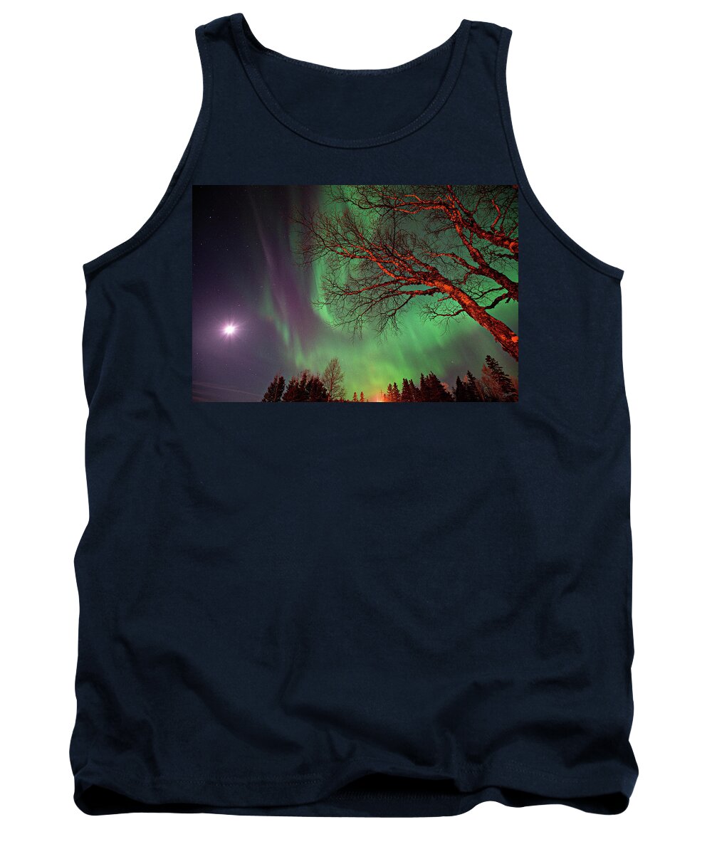 Colors Tank Top featuring the photograph Spirits of the Night #2 by Doug Gibbons