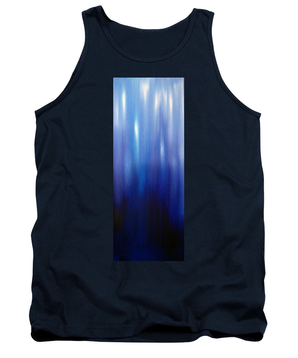 Painting Tank Top featuring the painting Northern Lights by Johanna Hurmerinta
