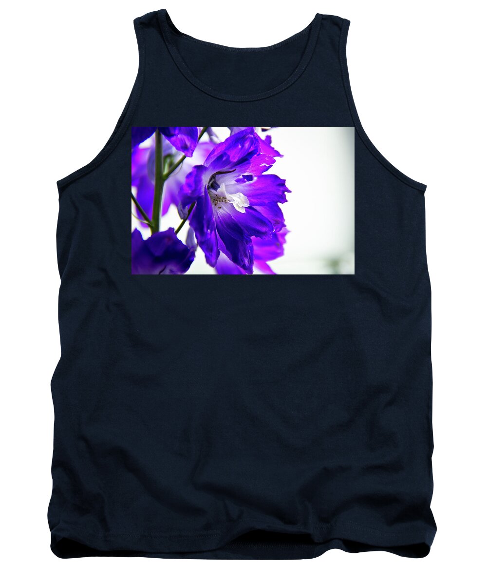 Longwood Gardens Tank Top featuring the photograph Purpled by David Sutton