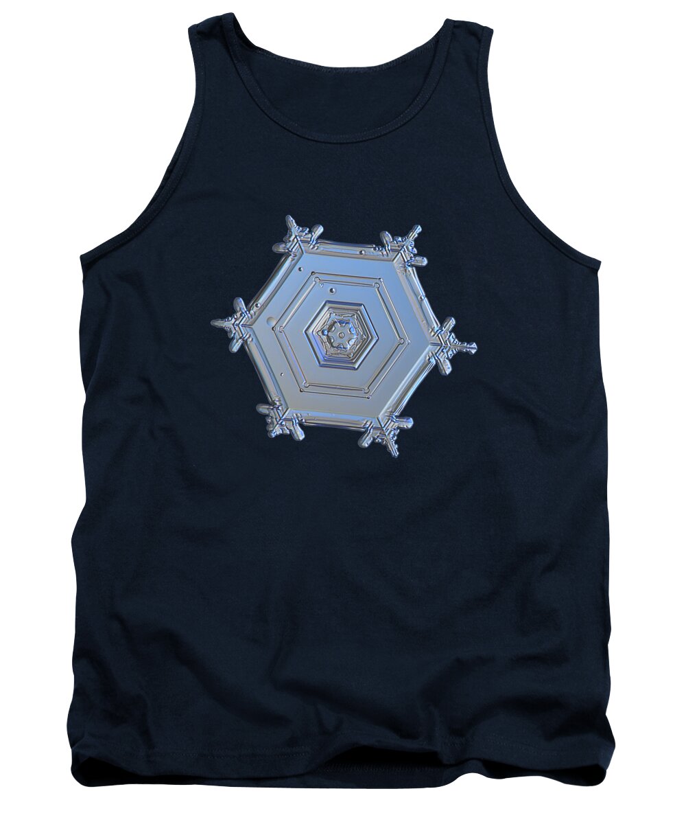 Snowflake Tank Top featuring the photograph Serenity by Alexey Kljatov