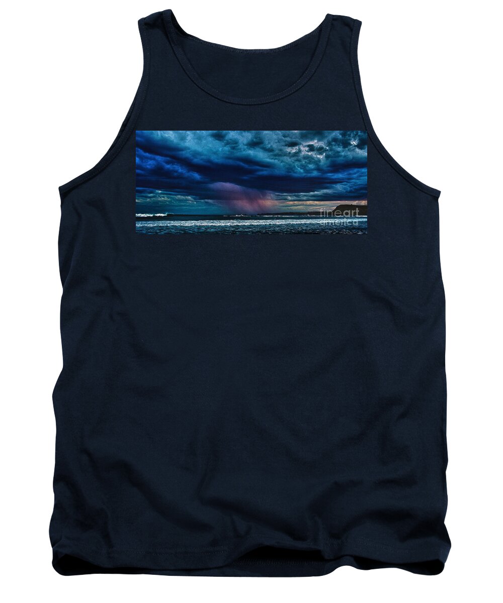 Smiths Beach Tank Top featuring the photograph Storm Clouds by Blair Stuart