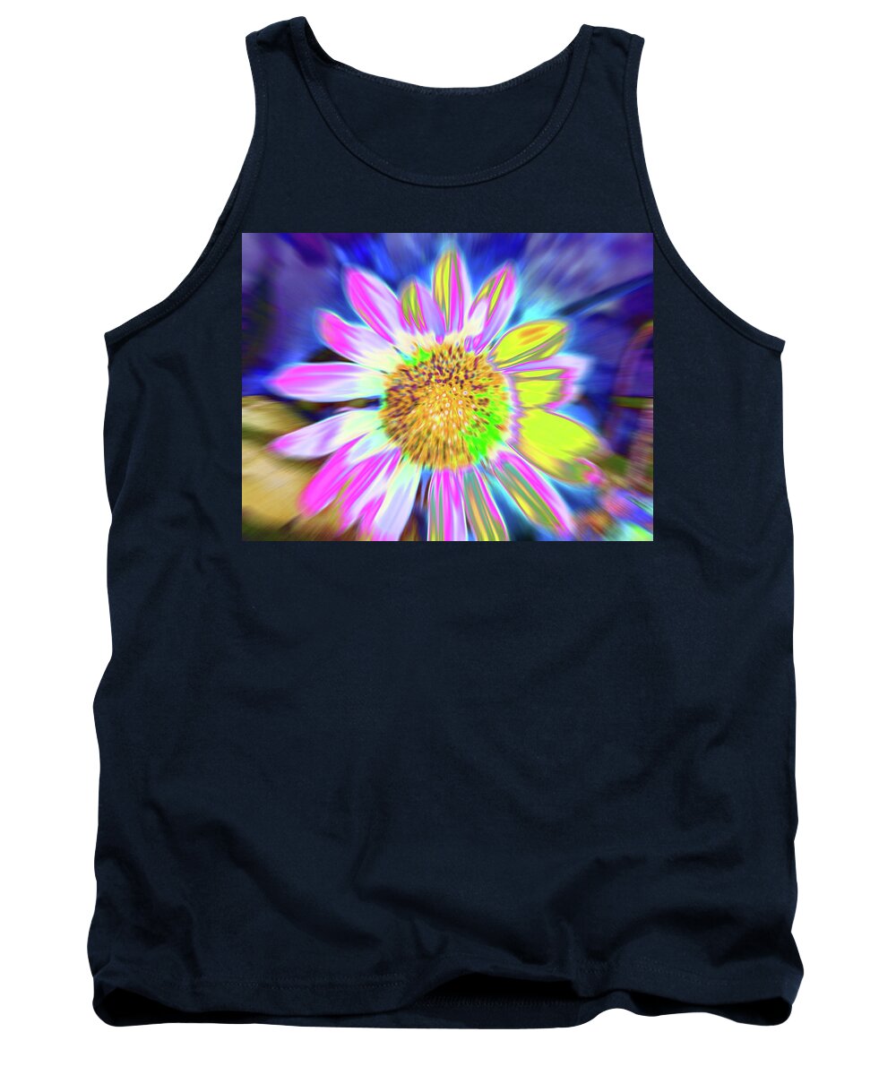 Sunflowers Tank Top featuring the photograph Sunrapt by Cris Fulton
