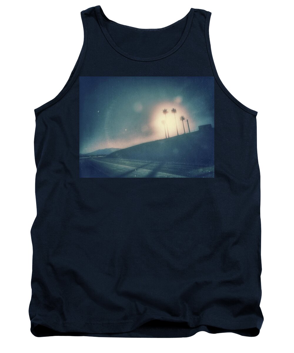 Cellular Tank Top featuring the photograph Talking Trees by Mark Ross