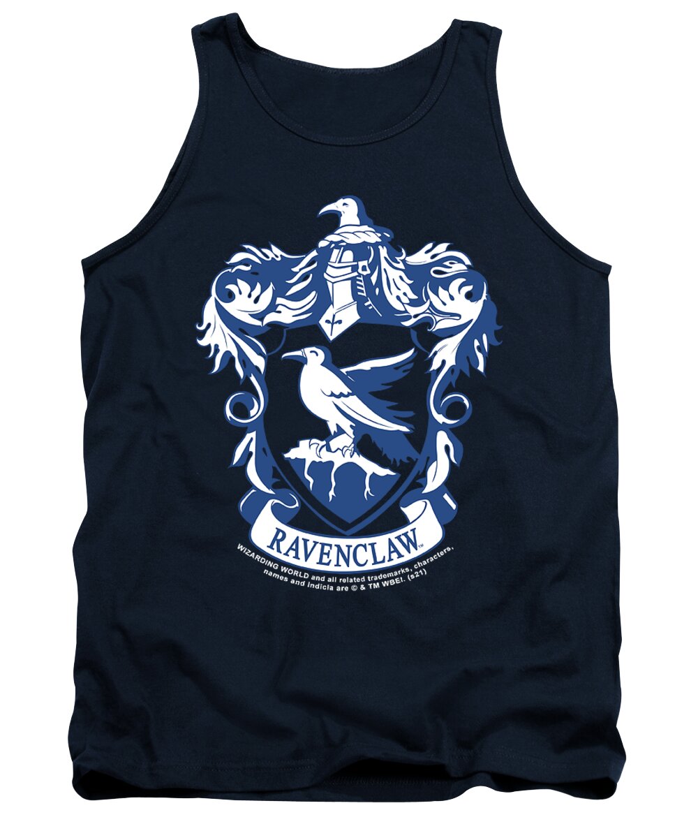 - Tank Merch Top A - Pixels Brand Crest #1 Ravenclaw Harry Potter by
