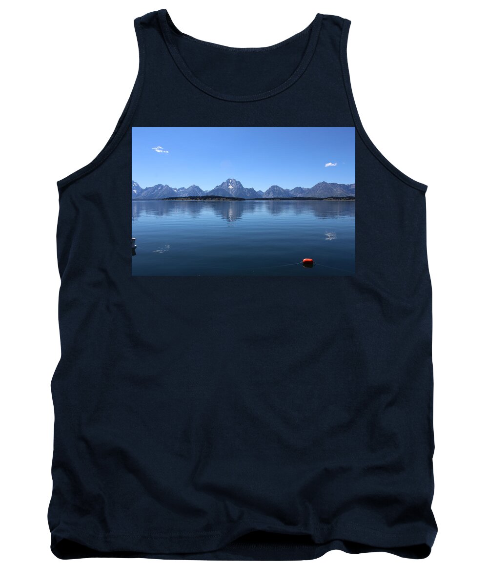 Grand Tetons Tank Top featuring the photograph Grand Tetons by FD Graham