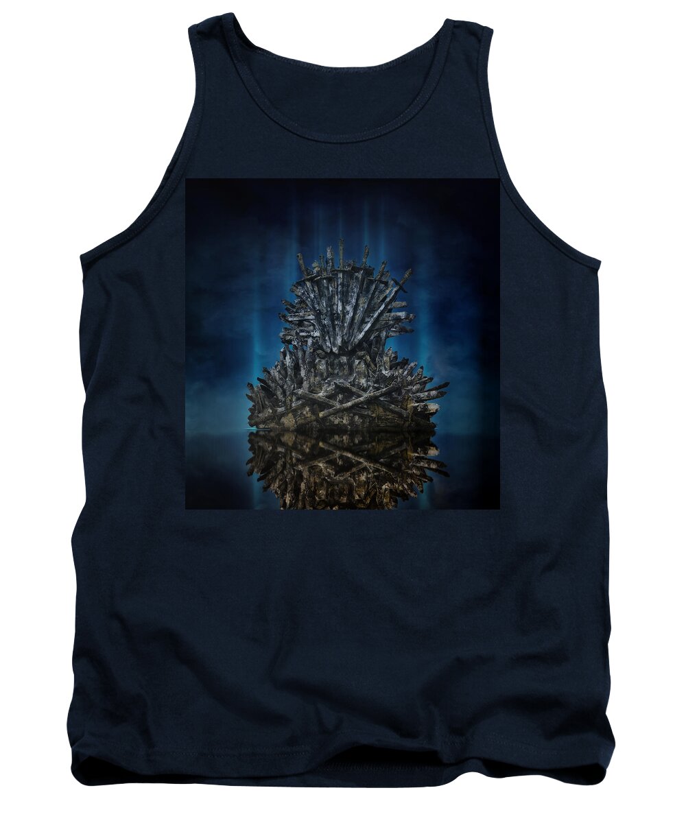 Iron Throne Tank Top featuring the photograph Iron throne by Julieta Belmont