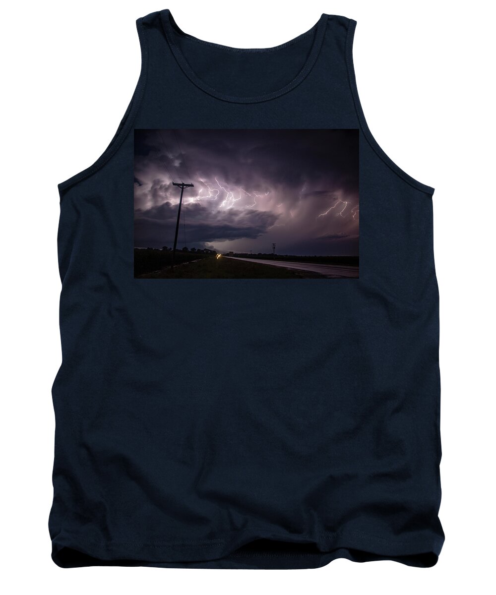 Nebraskasc Tank Top featuring the photograph The Best Supercell of the Summer 040 by NebraskaSC
