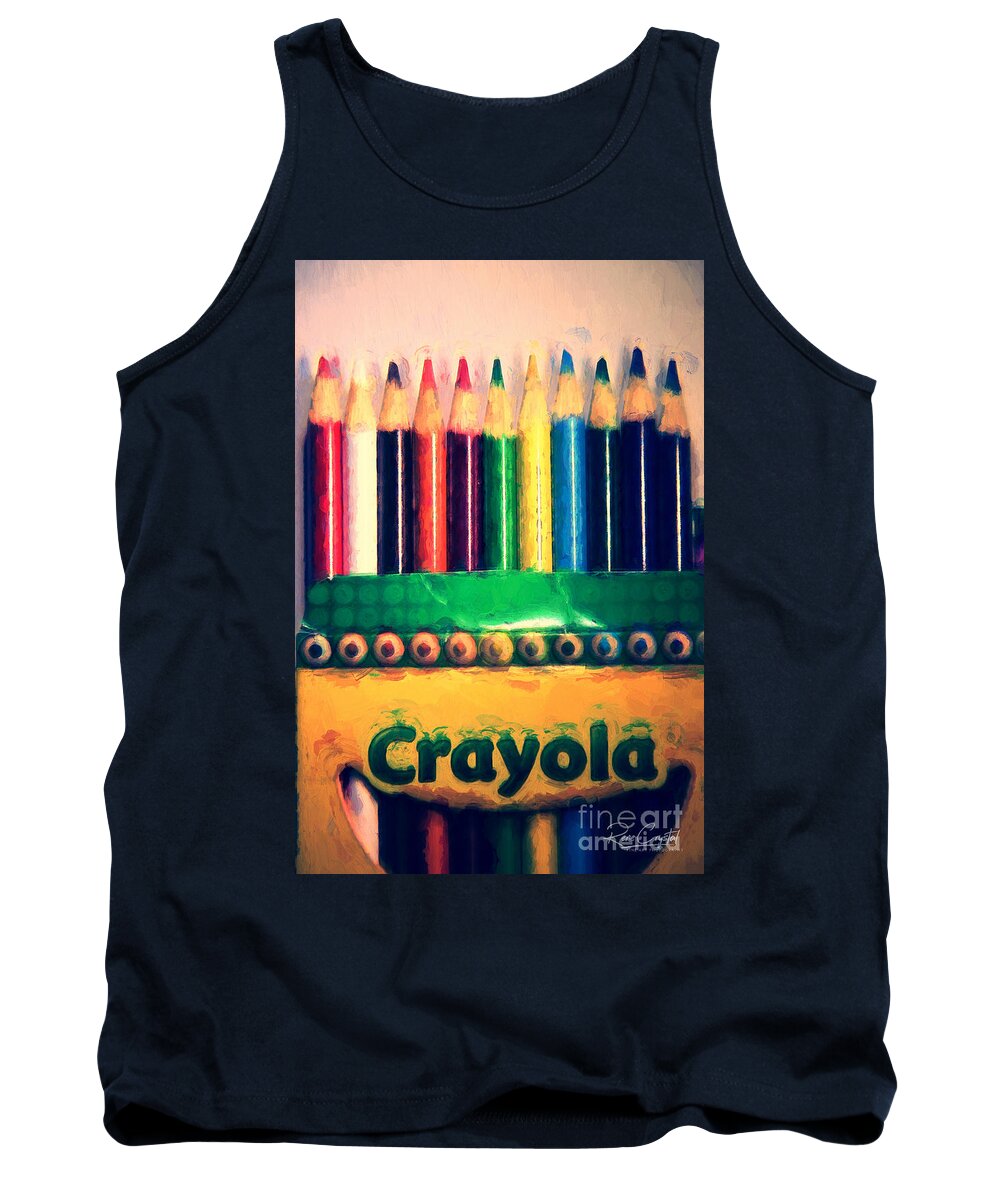 Diversity Tank Top featuring the photograph These colors get along... by Rene Crystal