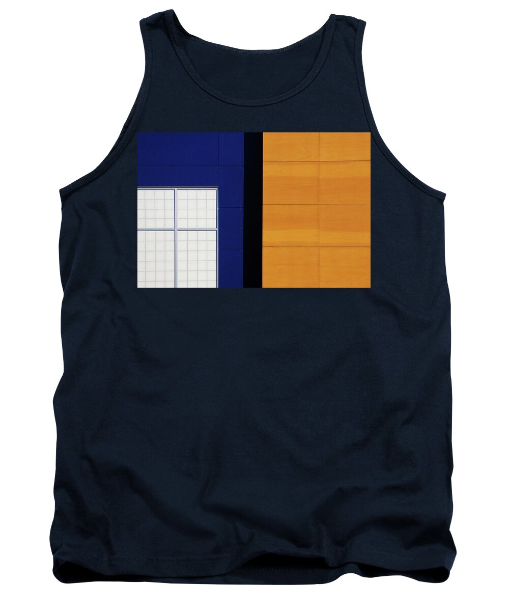 Urban Tank Top featuring the photograph White Window by Stuart Allen