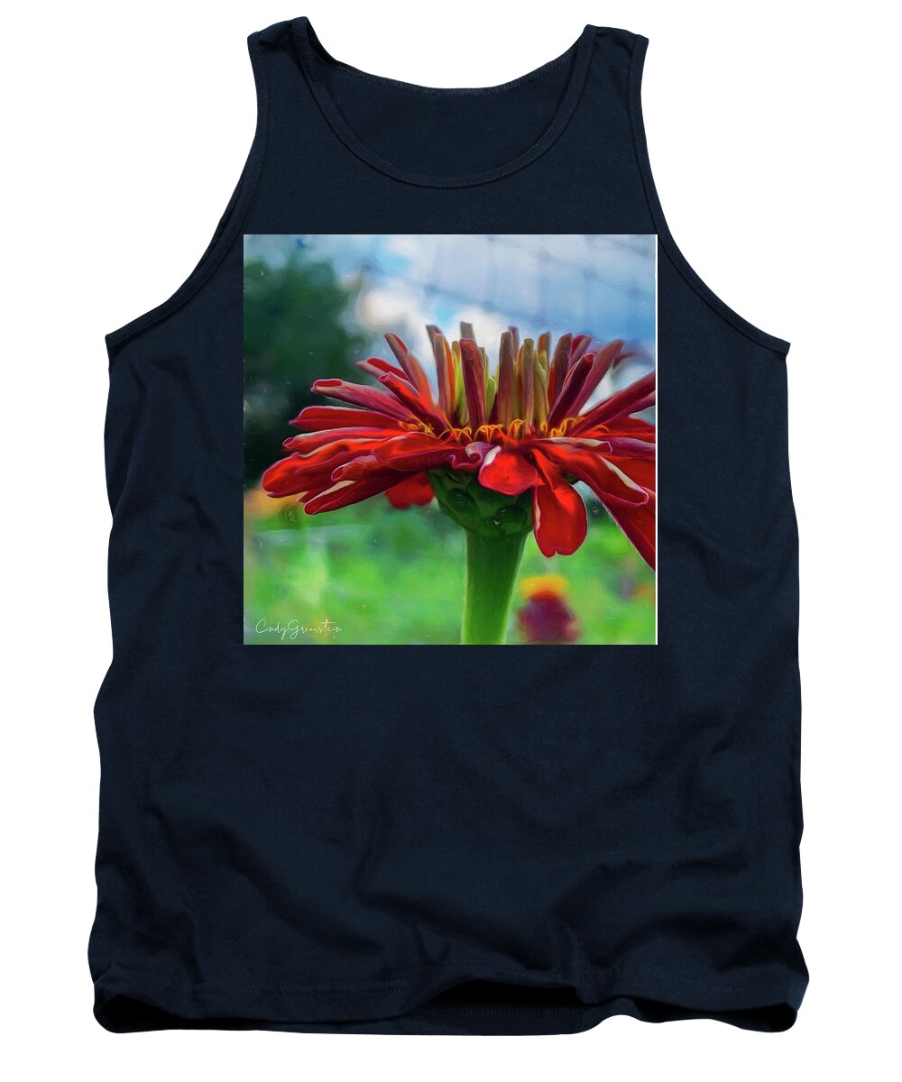  Tank Top featuring the digital art 22 #1 by Cindy Greenstein
