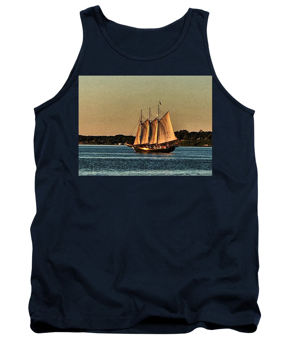  Tank Top featuring the photograph Alliance at Sunset by Stephen Dorton