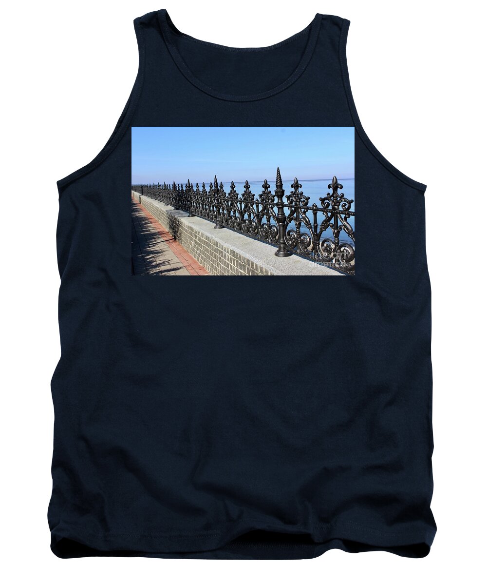  Tank Top featuring the photograph Decorative fence by Annamaria Frost