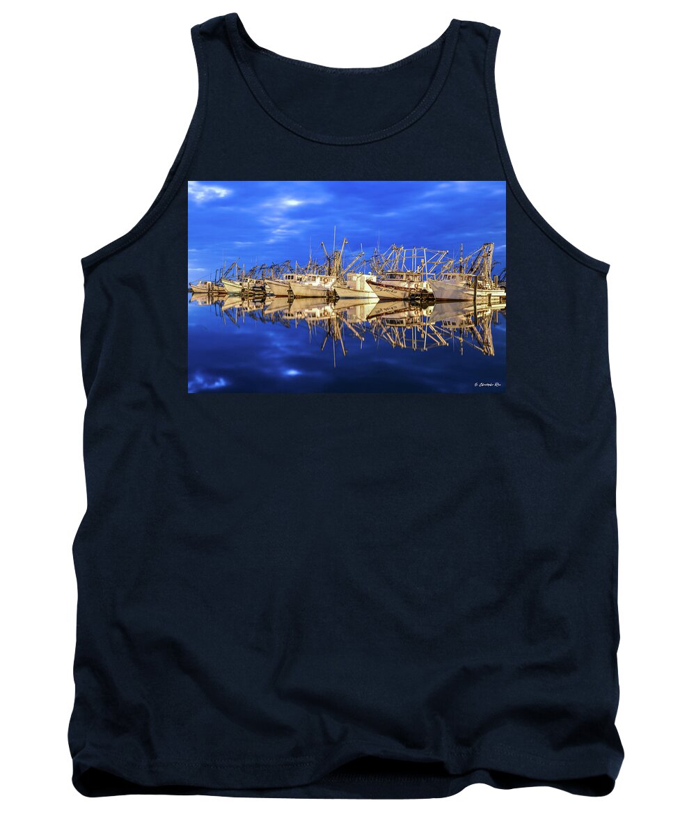 Fulton Tank Top featuring the photograph Drakkar by Christopher Rice