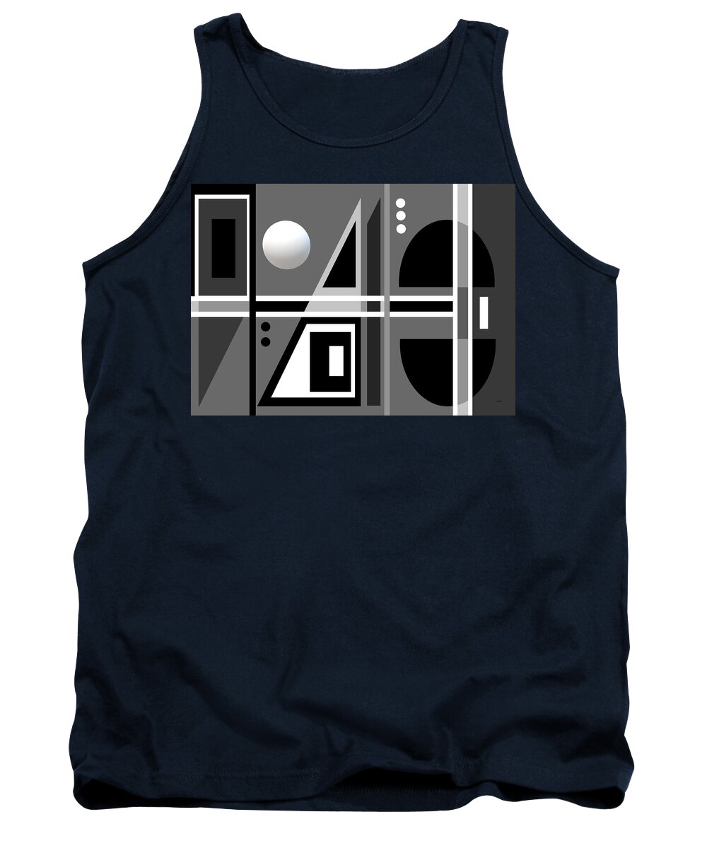 Eighty Five Days Tank Top featuring the digital art Eighty Five Days by Val Arie